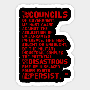 Corruption persists Sticker